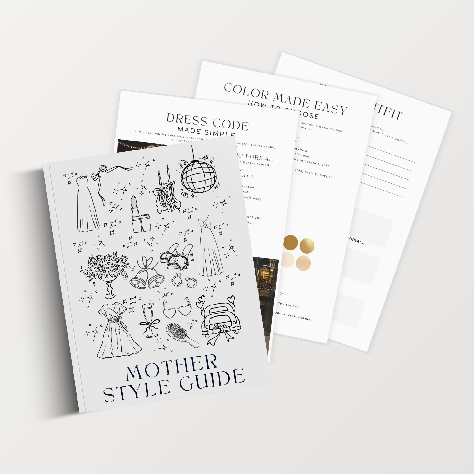 Mother of the Bride & Groom Styling Planner